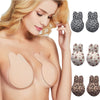Image of New 6 Colors Kawaii Rabbit Women Silicone Strapless Invisible Push Up Bras For Self Adhesive Wireless Bralette Reusable Bra Pads