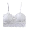 Image of New Arrival Lace Bra Sexy Camis Chest Padded Tank Tops Women Wearing Fitness Underwear Lace Bralette Crop Top
