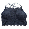 Image of New Arrival Lace Bra Sexy Camis Chest Padded Tank Tops Women Wearing Fitness Underwear Lace Bralette Crop Top