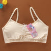 Image of New Fashion Young Girls Cotton Camisoles Girl Underwear Printing Lace vest Top For Teens Training Soft Camisole Sports Bra Top