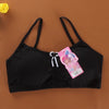 Image of New Fashion Young Girls Cotton Camisoles Girl Underwear Printing Lace vest Top For Teens Training Soft Camisole Sports Bra Top