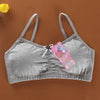 Image of New Fashion Young Girls Cotton Camisoles Girl Underwear Printing Lace vest Top For Teens Training Soft Camisole Sports Bra Top