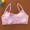 Image of New Fashion Young Girls Cotton Camisoles Girl Underwear Printing Lace vest Top For Teens Training Soft Camisole Sports Bra Top