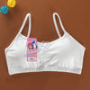 Image of New Fashion Young Girls Cotton Camisoles Girl Underwear Printing Lace vest Top For Teens Training Soft Camisole Sports Bra Top