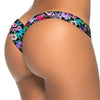 Image of New Floral V shape sexy women brazilian tanga brasil thong female swimwear micro mini bikini bottom brief Panties Underwear Y87B