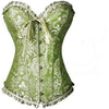 Image of New Sexy Gothic Satin Lingerie Lace Corset Top + G-string + Skirt Bustier Mini Tutu Wedding Dress Costume Black Corset S-6XL
