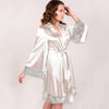 Image of New Sexy Ladies Lingerie Pyjamas Women Bride Sleepwear Babydoll Underwear Kimono Satin Silk Lace Nightdress Nightgown Hot New 20
