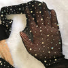 Image of New Sexy Womens Lady Girls Diamond Design Black Sexy Fishnet Pattern Jacquard Stockings Rhinestone Pantyhose Tights