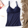 Image of New Tank Top Seamless Vest For Women Band Pad Cup Tube Top Summer Bralette Cross Straps Sleeveless comfortable Underwear #F