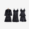 Image of New Women Satin Sleepwear Fashion Nightgowns Imitation Ice Silk Sleepwear Dresses Night Dress Women's Sexy Lingerie Nightdresses