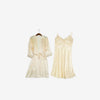Image of New Women Satin Sleepwear Fashion Nightgowns Imitation Ice Silk Sleepwear Dresses Night Dress Women's Sexy Lingerie Nightdresses