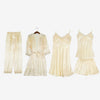 Image of New Women Satin Sleepwear Fashion Nightgowns Imitation Ice Silk Sleepwear Dresses Night Dress Women's Sexy Lingerie Nightdresses