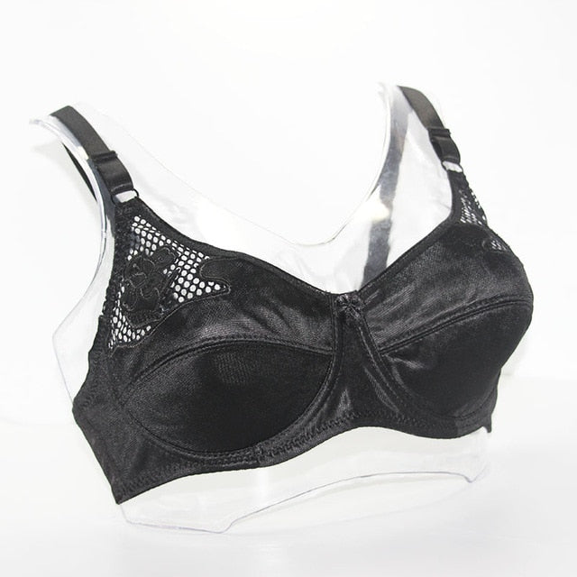 New Womens Bra Embroidery Plunge Intimates Multi-color Bralette Perspective Underwire Floral Sheer Lingerie 3/4 Cup