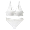 Image of Norns women's sexy underwear set lace lingerie set push up plus size bra set of linen red lingerie bra and panty set bralette