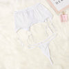 Image of Okdeals Women Sexy Lingerie Garters Bow Perspective Thigh-Highs Stockings Garter Belt Lady Erotic Suspender Intimates Pantyhoses