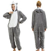 Image of Pajamas For Women Unicorn Stitch Kigurumi Flannel Cute Animal Pajamas Sets Winter Sleepwear unicornio Nightie Pyjamas Home wear