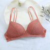 Image of Perfering Black Bra Wire Free Push Up Sexy Women Bras Lace Bralette Lingerie Small Breast Adjusts  A B C Bra Female Underwear