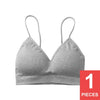 Image of Perfering Bralette Push Up Bra Cotton Female Bras for Women Fitness Tops Brassiere Underwear lingerie Wire Free Seamless A B C