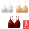 Image of Perfering Bralette Push Up Bra Cotton Female Bras for Women Fitness Tops Brassiere Underwear lingerie Wire Free Seamless A B C