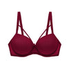Image of Perfering New Lace Sexy Bra Padded Push-up Bra Women's Underwear Comfortable Brassiere Lingerie Adjustable Deep V  Dropshipping