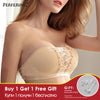Image of Perfering Small Chest Invisible Bra Gather Women lingerie Multiway Strapless Padded Push Up Bra Bralette Underwear Brassiere A B