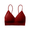 Image of Perfering Women Sexy Vest Chest Padded Tank Tops Bra Bralette Push Up Fitness Brassiere Underwear Lingerie Wearing Top Black