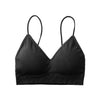 Image of Perfering Women Sexy Vest Chest Padded Tank Tops Bra Bralette Push Up Fitness Brassiere Underwear Lingerie Wearing Top Black