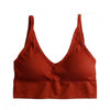 Image of Perfering Women Sexy Vest Chest Padded Tank Tops Bra Bralette Push Up Fitness Brassiere Underwear Lingerie Wearing Top Black