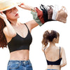 Image of Perfering Women Sexy Vest Chest Padded Tank Tops Bra Bralette Push Up Fitness Brassiere Underwear Lingerie Wearing Top Black