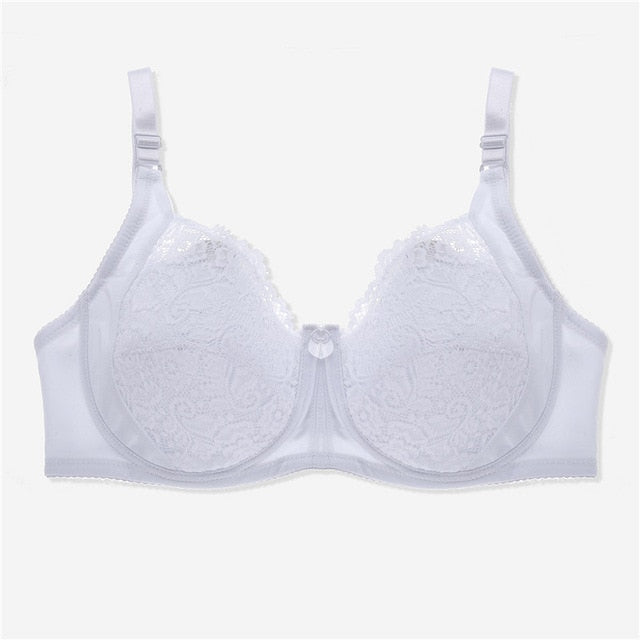 Plus Size Bra D E Cup Sexy Lace Bras For Women Large Size Push Up Bralette Fashion Lingerie Ultrathin Brassiere Underwear 2019