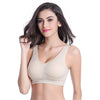 Image of Plus Size Bras For Women Seamless Bra With Pads Big Size 4XL 5XL Bralette Push Up Brassiere Bra Vest Wireless Active Bra