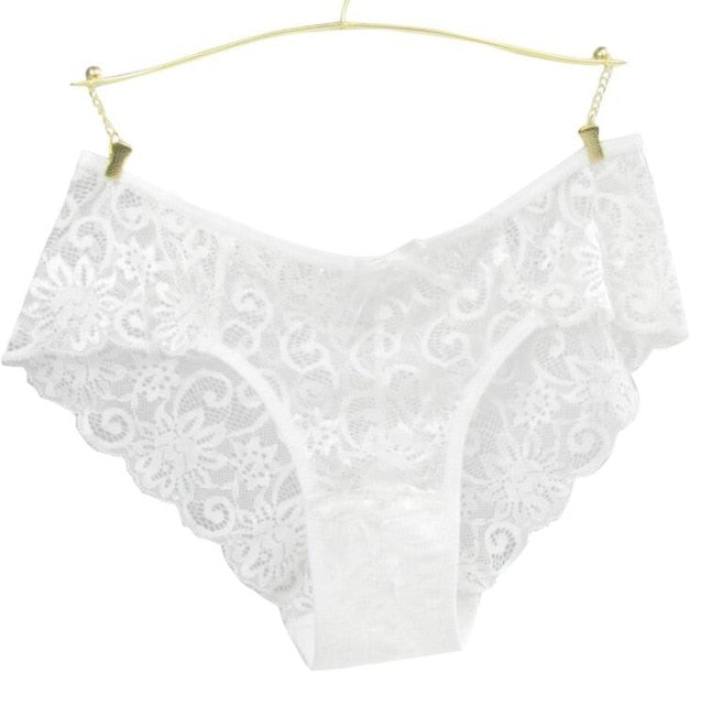 Plus Size S/XL Fashion High Quality Women's Panties Breathable Female Underwear Sexy Lace Lingerie