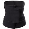 Image of Plus Size Women Shaper Zipper Neoprene Sauna Waist Trainer Corset Slimming Belt Sweat Weight Loss Waist Cincher