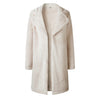 Image of Plus size Fashion Faux Fur Coat Women winter long coat 2019 Autumn Warm Soft Zipper teddy jacket Female Overcoat Outerwear Warm