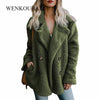 Image of Plush Coat Women Winter Jackets Fluffy Teddy Coat Female Warm Artificial Fleece Winter Clothes  5XL Plus Size Manteau Femme