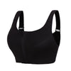Image of Professional Level 4 Stretch Sports Bras Shockproof Fixed Quick-drying Underwear Vest Women Running Gym Zipper Adjustable Strap