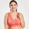 Image of Queenral Plus Size Bras For Women Seamless Bra With Pads Big Size 5XL 6XL Bralette Push Up Brassiere Bra Vest Wireless BH