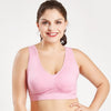 Image of Queenral Plus Size Bras For Women Seamless Bra With Pads Big Size 5XL 6XL Bralette Push Up Brassiere Bra Vest Wireless BH