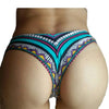 Image of S - 3XL plus large size swim brief V shape swimwear women brazilian bikini bottom scrunch butt tanga panty underwear Female K130