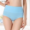 Image of SEEDRULIA Women's briefs Comfortable Cotton High waist underwear Women Sexy Ultra-thin Panties