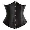 Image of Women Corset Sexy Slim Burlesque Satin Body Shaper Strapless Overbust Plus Size Corset and Bustier  (20)