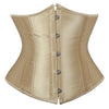 Image of Women Corset Sexy Slim Burlesque Satin Body Shaper Strapless Overbust Plus Size Corset and Bustier  (20)
