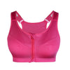Image of SEXYWG Hot Women Zipper Push Up Sports Bras Vest Underwear Shockproof Breathable Gym Fitness Athletic Running Yoga Bh Sport Tops