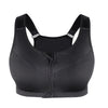 Image of SEXYWG Hot Women Zipper Push Up Sports Bras Vest Underwear Shockproof Breathable Gym Fitness Athletic Running Yoga Bh Sport Tops