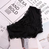 Image of SP&CITY Bandage Deign Hollow Out Silk Sexy Panties Sex Women Lace Underwear Female Lingerie Crotch Cotton Briefs Thongs String
