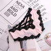 Image of SP&CITY Bandage Deign Hollow Out Silk Sexy Panties Sex Women Lace Underwear Female Lingerie Crotch Cotton Briefs Thongs String