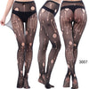 Image of SP&CITY  Fashion Cool Star Printed Fishnet Tights Hollow Out Sexy Mesh Pantyhose Punk Pattern Pantyhose Black Women Tights