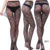 Image of SP&CITY  Fashion Cool Star Printed Fishnet Tights Hollow Out Sexy Mesh Pantyhose Punk Pattern Pantyhose Black Women Tights