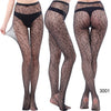 Image of SP&CITY  Fashion Cool Star Printed Fishnet Tights Hollow Out Sexy Mesh Pantyhose Punk Pattern Pantyhose Black Women Tights