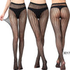 Image of SP&CITY  Fashion Cool Star Printed Fishnet Tights Hollow Out Sexy Mesh Pantyhose Punk Pattern Pantyhose Black Women Tights
